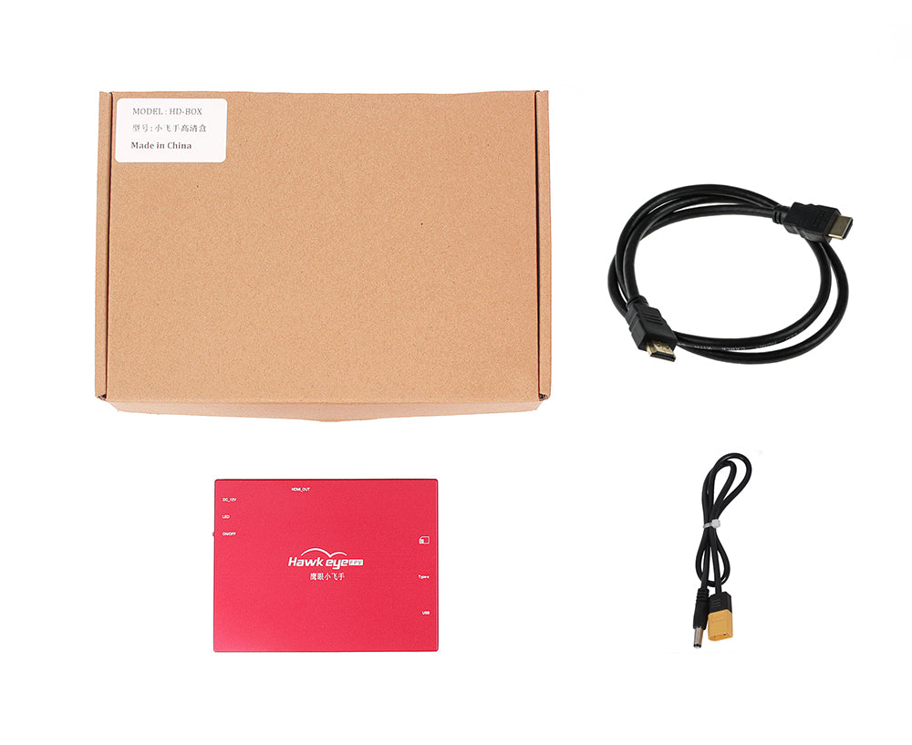 Hawkeye Firefly DJI FPV lunettes V2/V1 HD BOX HDMI pour écran de moniteur FPV/PC/TV