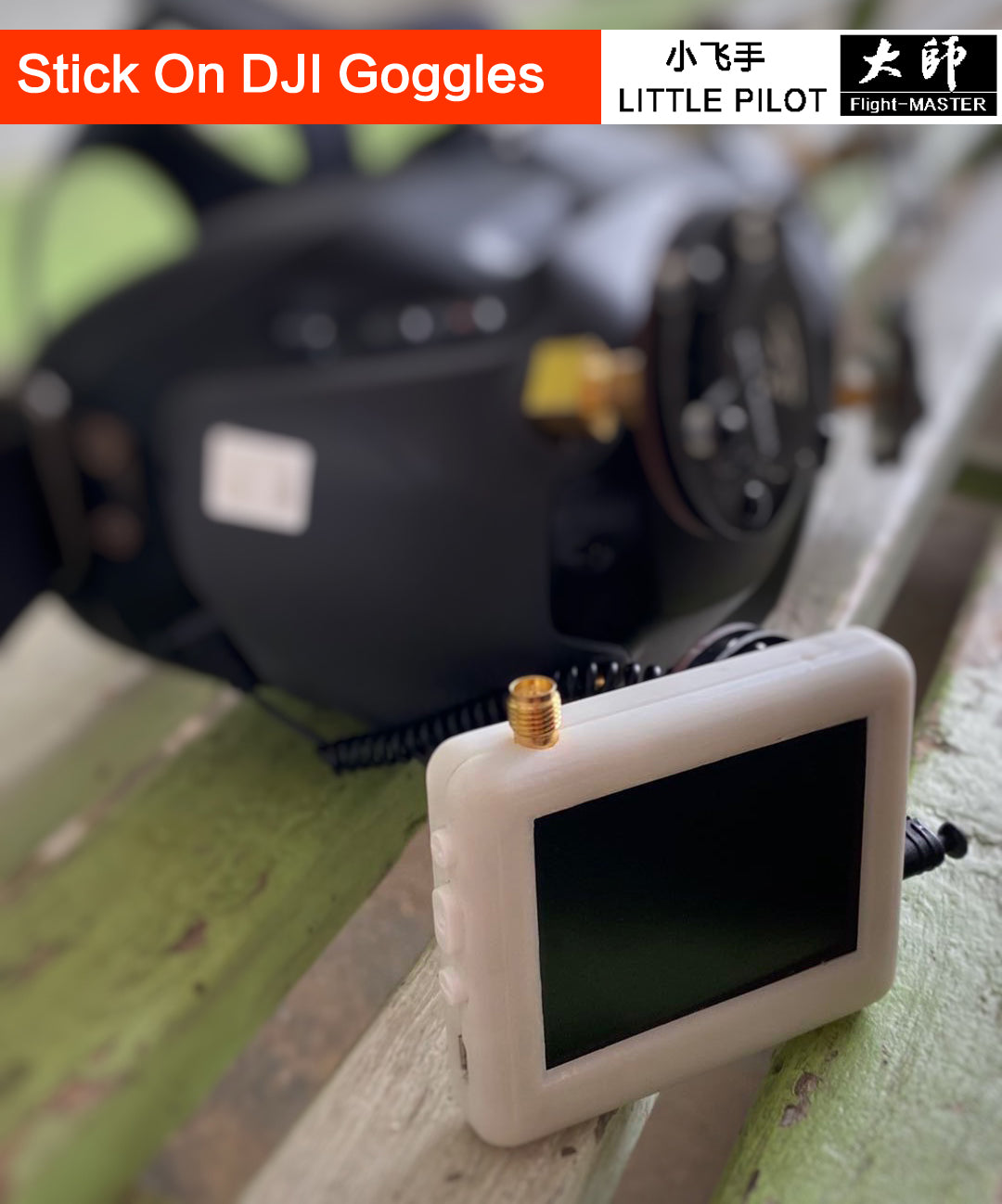 Hawkeye Flight-Master FPV Monitor - HawkEye Firefly Action cameras