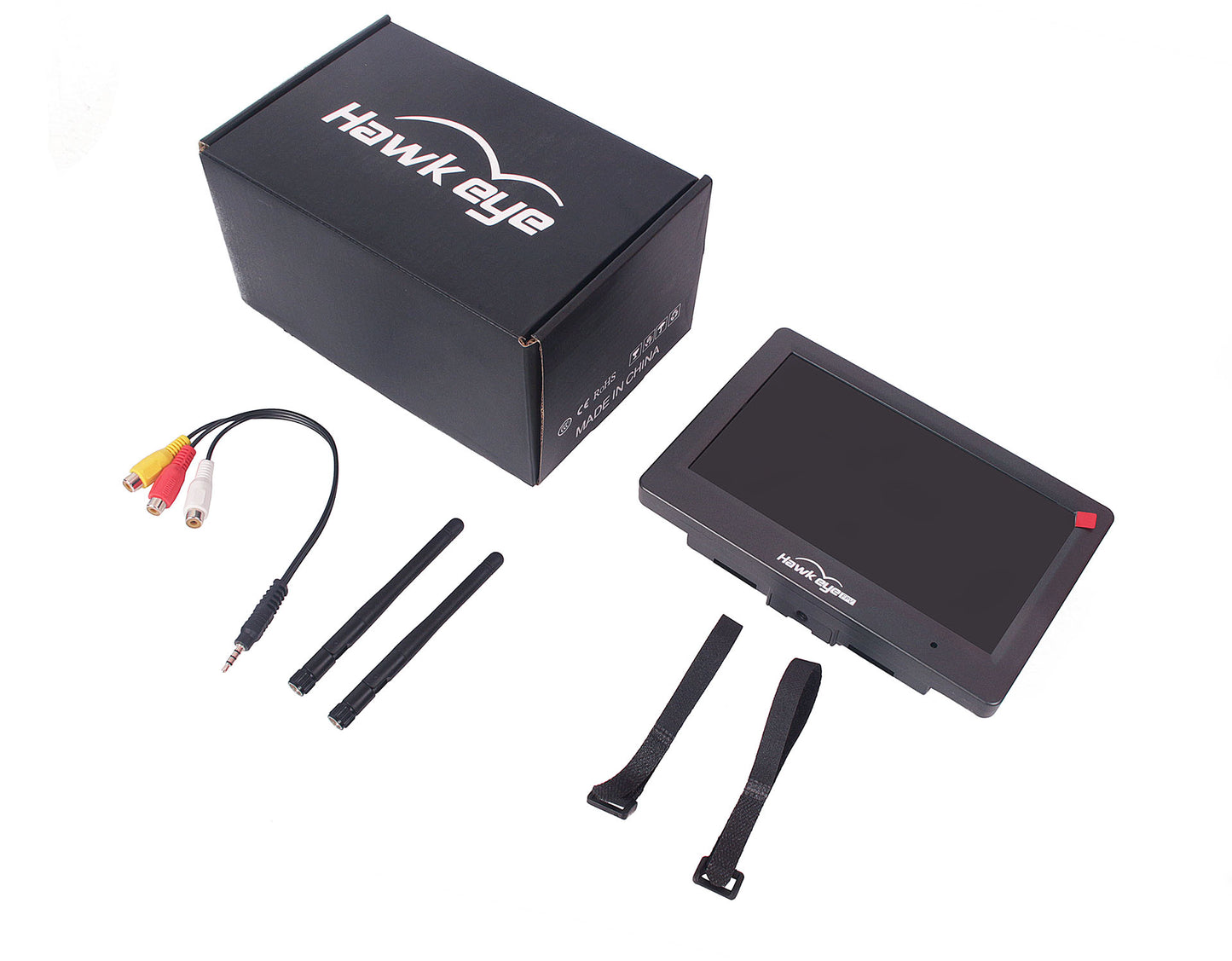 Hawkeye Litle Pilot Sharp VisionⅡ 7 inch 1000LUX FPV Monitor, DVR, HDMI